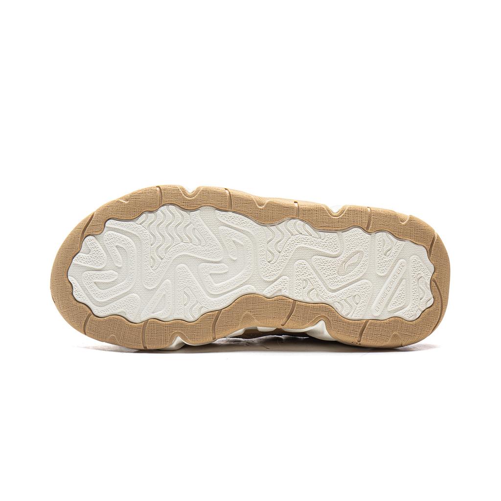 Li Ning Cookie Shoes Gingerbread Man Plush Comfortable Wear-Resistant Warm Low-Top Casual Shoes Women Sneaker AGCV254-7