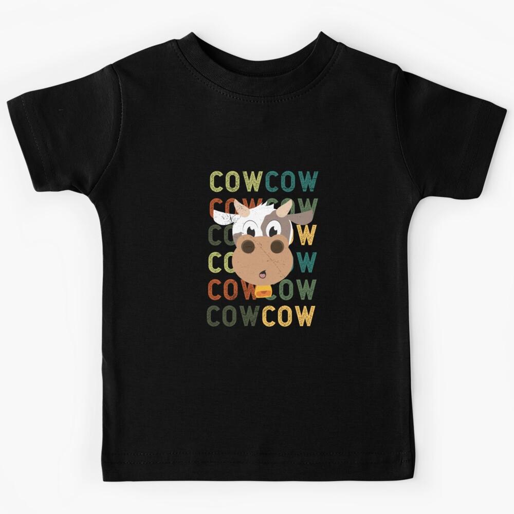 Cute Animals Cow Cow Cow Funny Gift Idea Kids T-Shirt 160