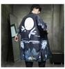Men's Summer Jacket: Medium/Long Shirt, Loose Large Size Cardigan, Sun Protection, Chinese Style Crane Robe Cape
