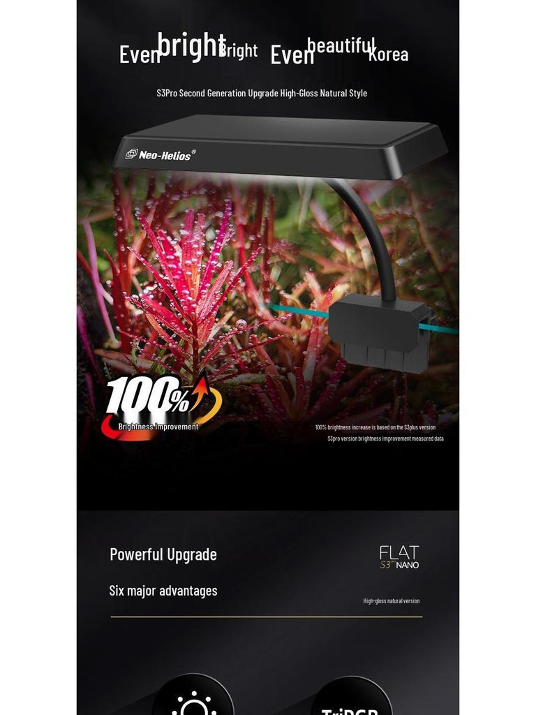 Neo S3Pro+ RGB Akvarieljus: Förbättrat spektrum för växter och fiskar