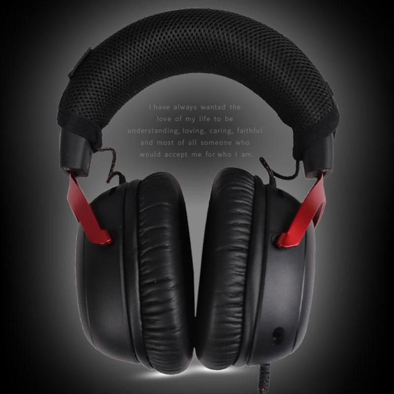 Replacement Headband Cushion for Cloud III Headphone Headbeam Sleeve Caps Improve Headsets Comfort and Durability
