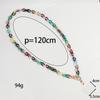 120cm Anti-Lost Colorful Acrylic Phone Chains for Women Portable Rope Neck Strap Cell Phone Chain Accessories Gifts Outdoor