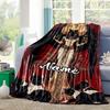 Egyptian Cat Customize Your Name Blanket Used For Chair Office Sofa Bed Camping Soft And Warm Giving Friends And Relatives Birthday Graduation Gift