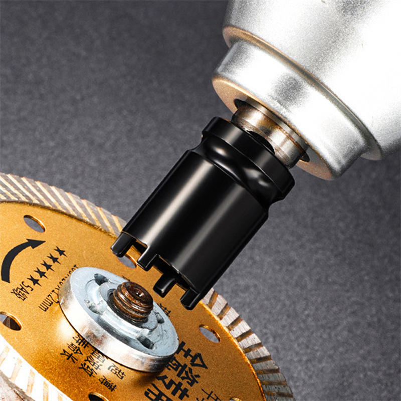 Multifunction Angle Grinder Socket Electric Wrench 4 Pronged Spanner for Quick Flange Nut Removal Power Tool Maintenance