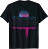 NEW LIMITED Outruns Synthwave Vaporwave Aesthetic Sunset Music Tee T-Shirt S-5XL