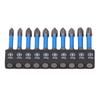 10Pcs Screwdriver Bit Set Magnetic PH Electric Drill Bits PH1 PH2 PH3 2in 50mm S2 Steel with 14in