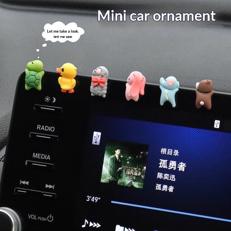 Unique Animal Ornament for Car Console Center and Rearview Mirror Display