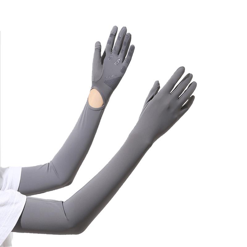 Women's Long Sleeve UV Protection Cycling & Driving Ice Silk Gloves