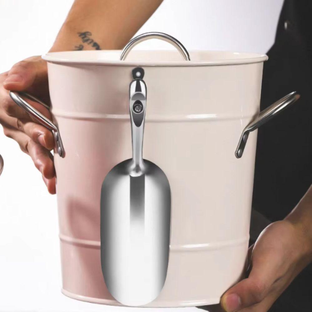 3500ml Beer Chiller Bin Galvanized Iron Beer Cooler Bucket Retro Ice Bucket Champagne