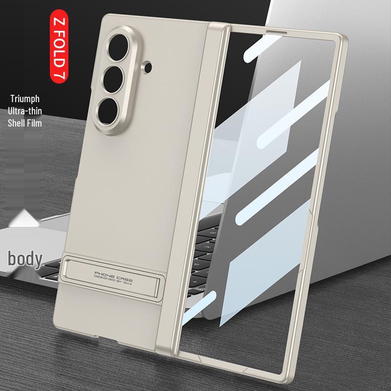 Samsung Z Fold7 Ultra-Thin Stand Case: Anti-Fall, Creative Hinge Design