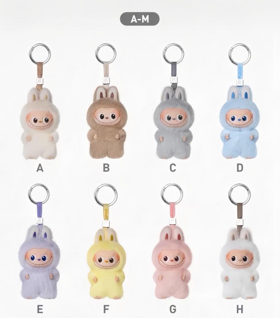 POP MART THE MONSTERS 4.0 Secret Code Series Vinyl Plush Keychain Blind Box (A-M / N-Z) Single Box / Full Set of 14