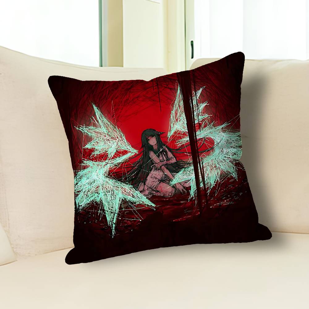 S-Saya No U-Utas Game Pillow Cases for Bedroom Living Room Sofa Home Decor Polyester Cushion Cover with Zipper