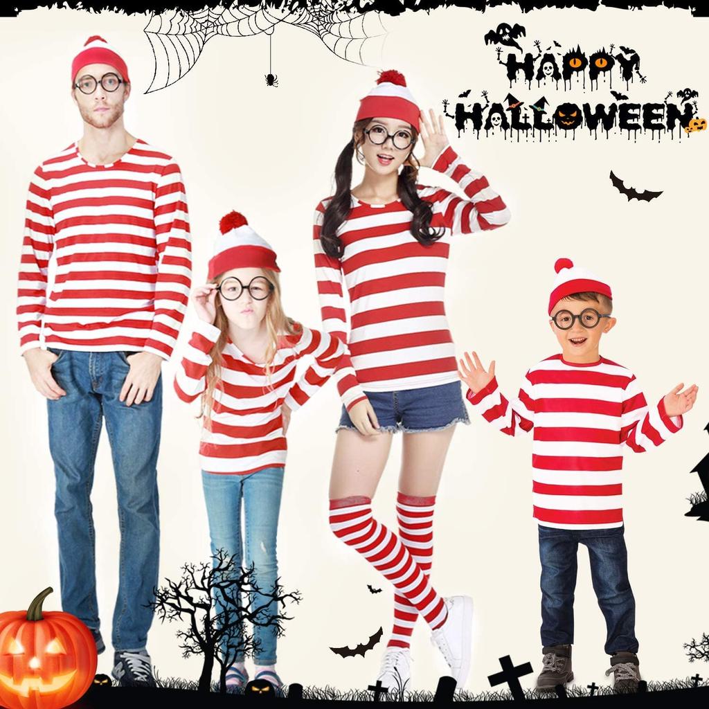 LAMONKE Conjunto de Fantasia Wally para Halloween Performance de Palco Natal Novo Traje Cosplay para Festivais Culturais Escolares Tamanho Infantil, Conjunto de 3 Peças, Fantasia,