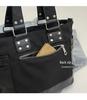 Women's Fashion Niche Rivet Shoulder Tote Bag