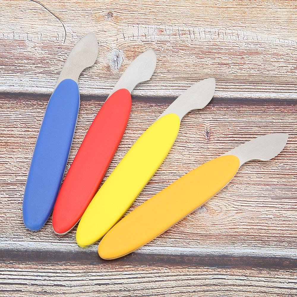 4pcs Multiple Colors Watch Case Remover Steel + Plastic Material Back Cover Pry Tool Kit