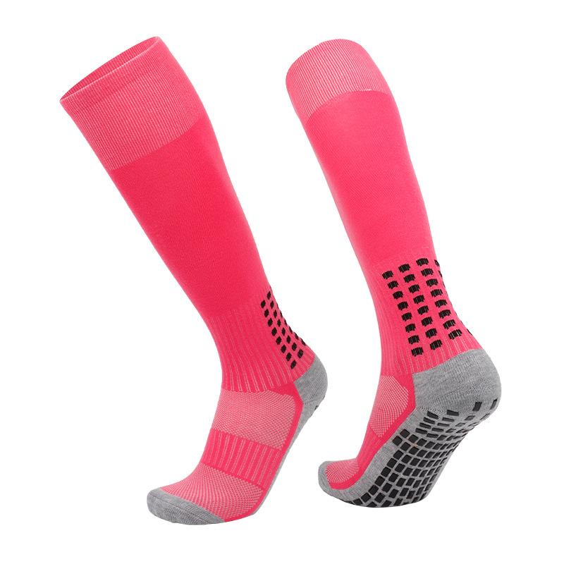 Stockpile Football Socks Classic Thickened Towel Bottom Training Socks High Tube Non-Slip Socks Hot Adult 39-45 розы красного