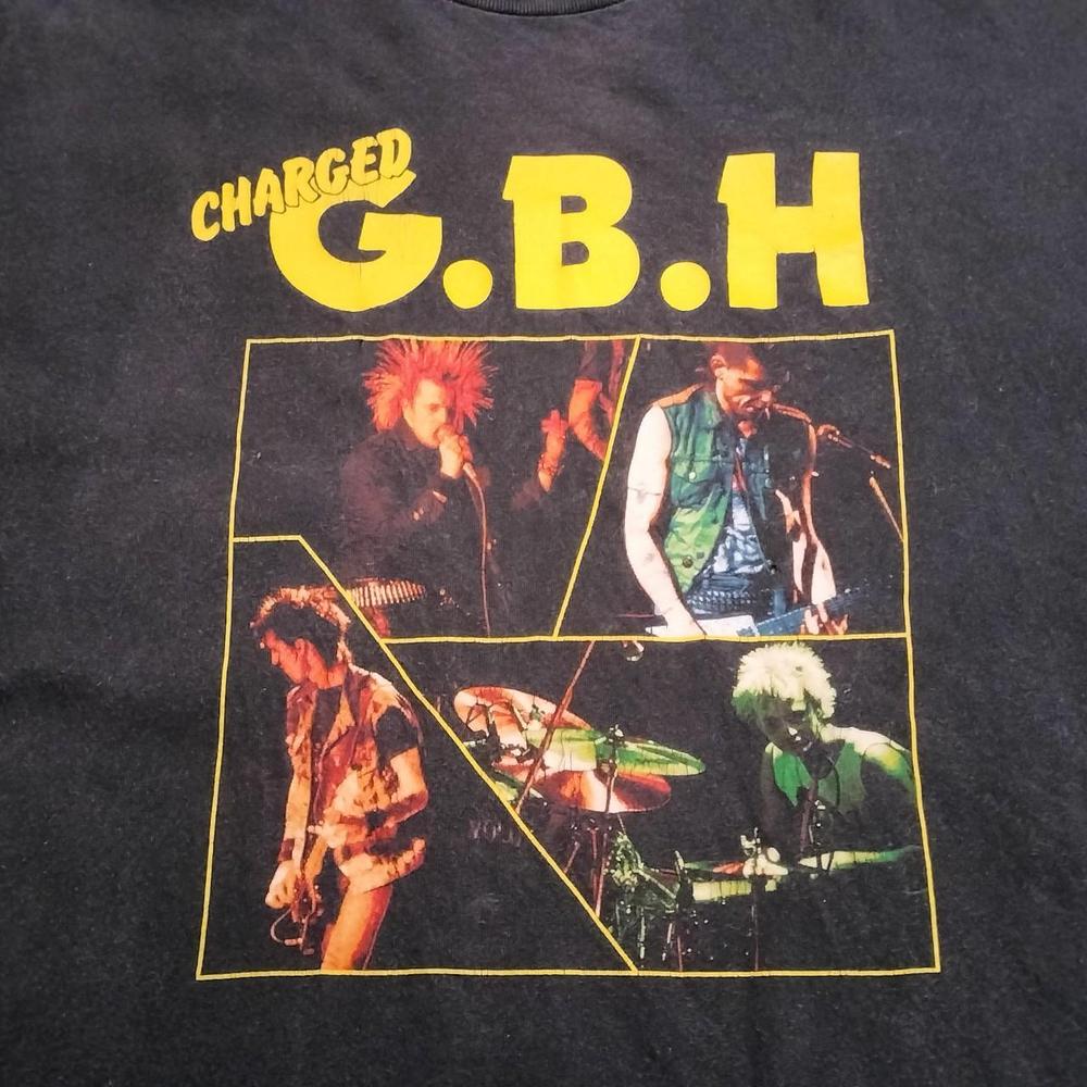 GBH Band Music For Lovers Black T-shirt Cotton Full Size Unisex XXL