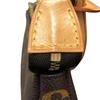 Used Louis Vuitton Monogram Pochette Accessoires M40712 Canvas Brown Authentic 1210
