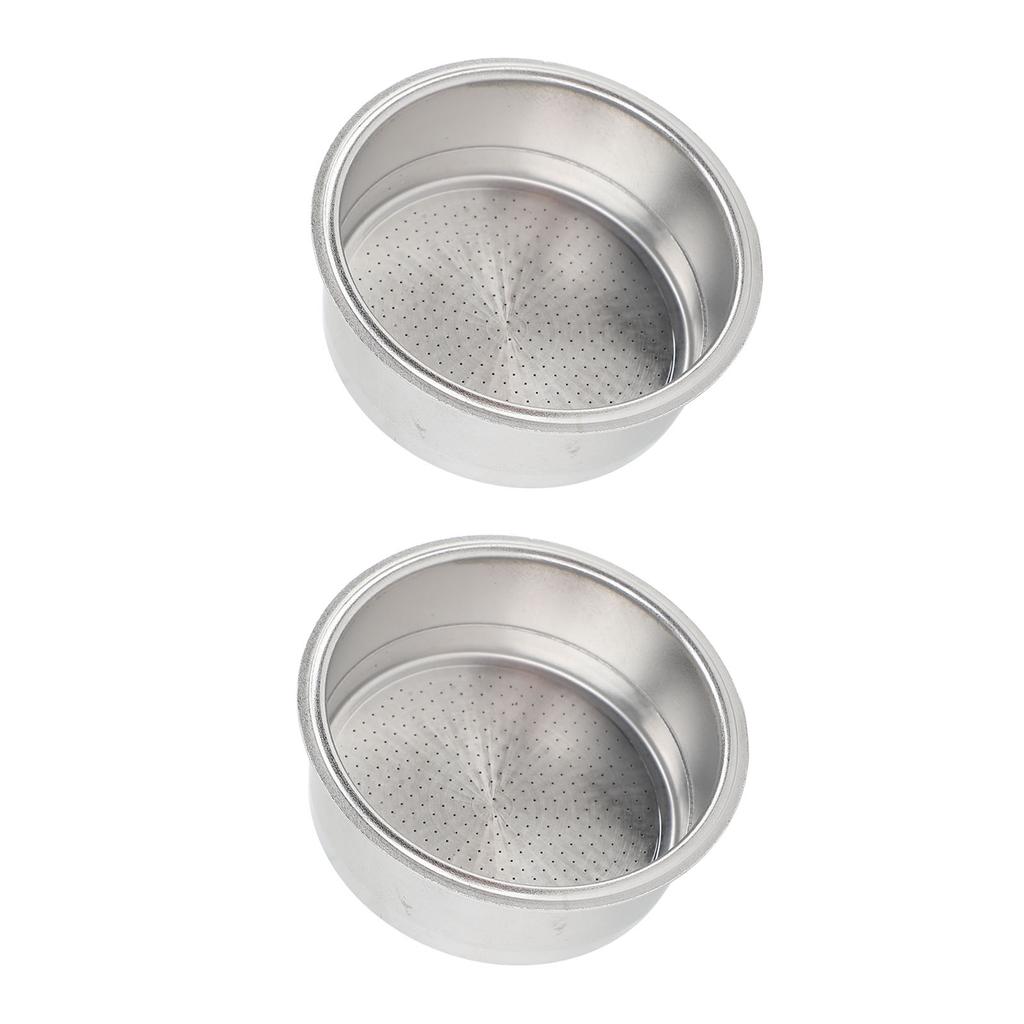 Coș Filtru Portafiltru 51mm Oțel Inoxidabil Presurizat Cupă Dublă Reutilizabil Filtru Portafiltru