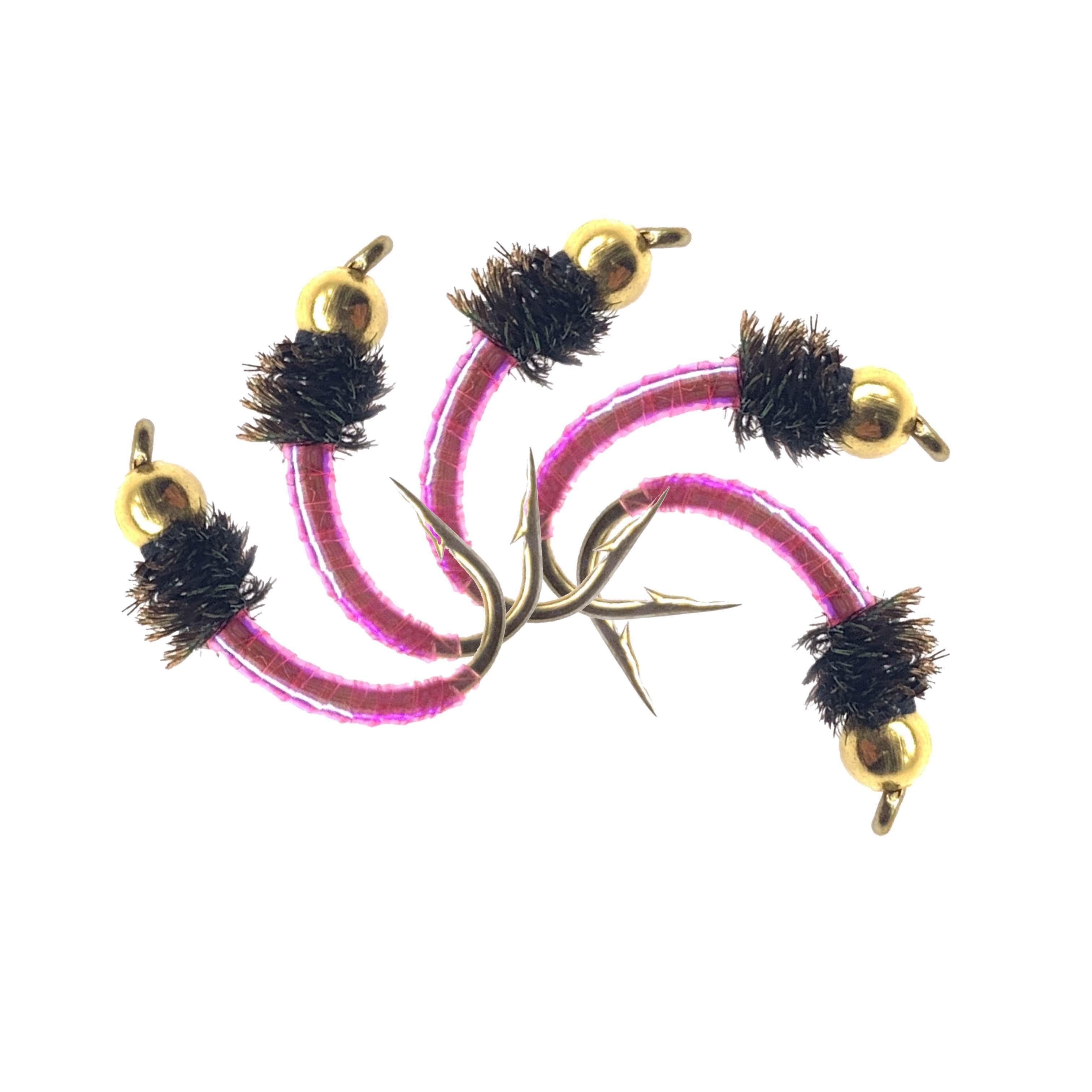 5/10/20/30 шт. латунные головки мошек нахлыстом для рыбалки 10 # форель/бас/окунь/сом — фото 9