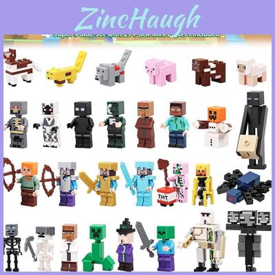 Colorful Christmas Themed Building Blocks Doll Set Perfect For Holiday Celebrations And Festive Decor