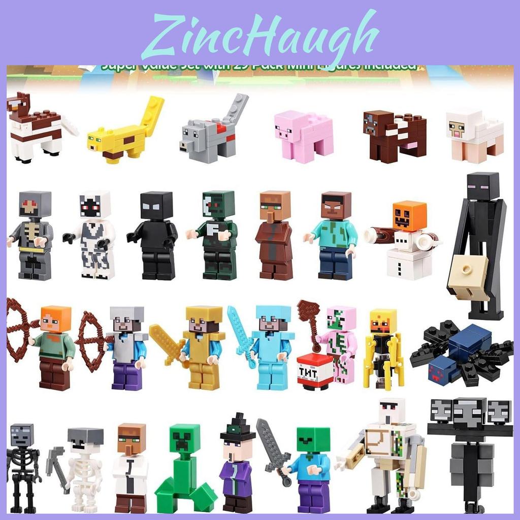 Colorful Christmas Themed Building Blocks Doll Set Perfect For Holiday Celebrations And Festive Decor