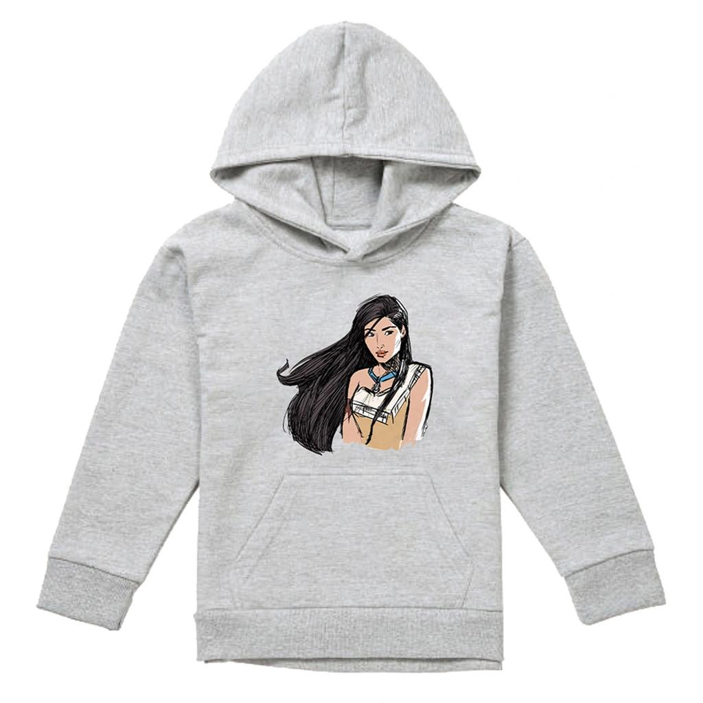 Pocahontas Childrens/Kids Sketch Hoodie