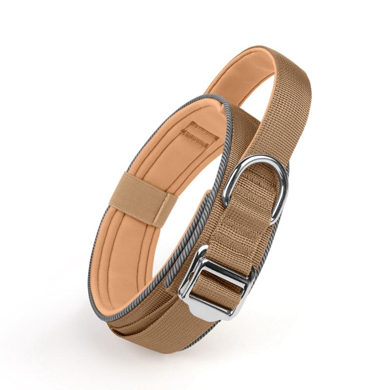 

Тактический ошейник для питомца, Светоотражающий ошейник для собаки для улицы, Ошейник для крупной собаки XL