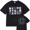 Anime Hunter x Hunter T Shirt Phantom Troupe Clothes Hisoka Chrollo Tops T Shirt Plus Size Cotton T Shirt Women Unisex