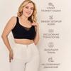 Seamless Large Breasts To Show Small Push-up Large Size Bra To Reduce The Side Breasts Without Steel Ring Jelly Glue Underwear