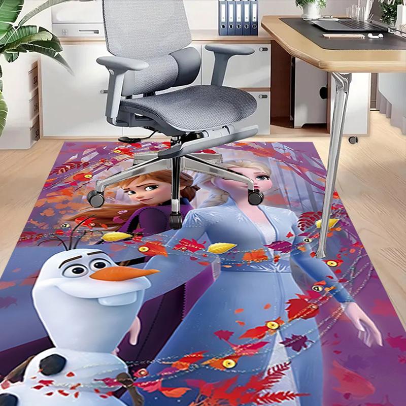 1pc Frozen II Carpet Office Rug Outdoor Mat Home Decor Area Carpet Festival Gift