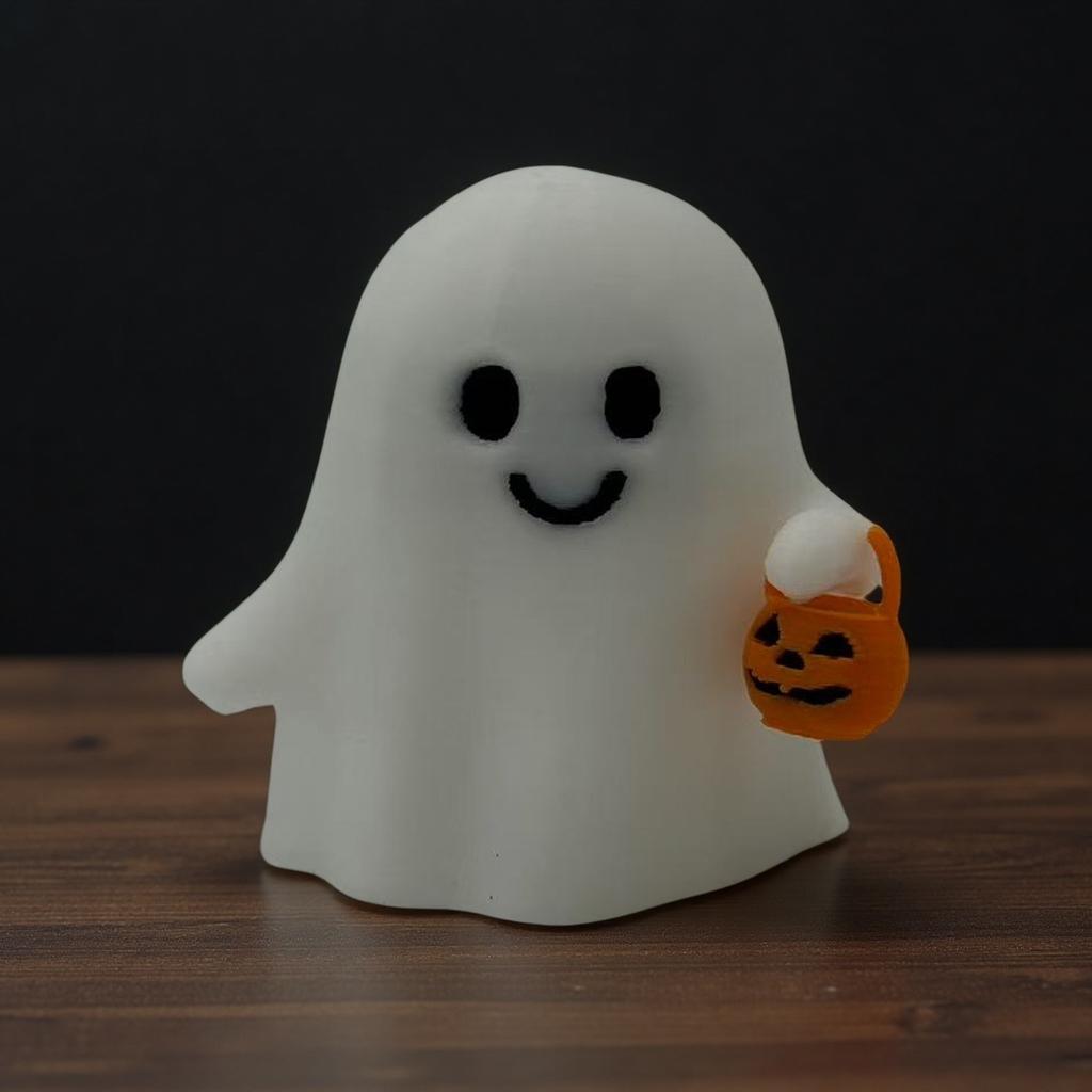 Neue 3D-gedruckte Halloween-Kürbis-Geist-Ornamente Karnevalsnacht Bastelarbeiten Ornament Spielzeug
