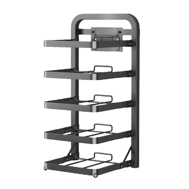 Faltbares Mehrstöckiges Küchenvorbereitungs-Organizer-Regal