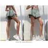 Sports Shorts Women Loose Training Running Fake Two Anti-slip Wearing High-waisted Yoga Culottes