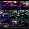 Vgetting For Tesla Model 3 Y S X Ambient Lights 60s Module 2-in-1 Symphony Universal Car LED RGB Atmosphere Lamp USB APP Remote