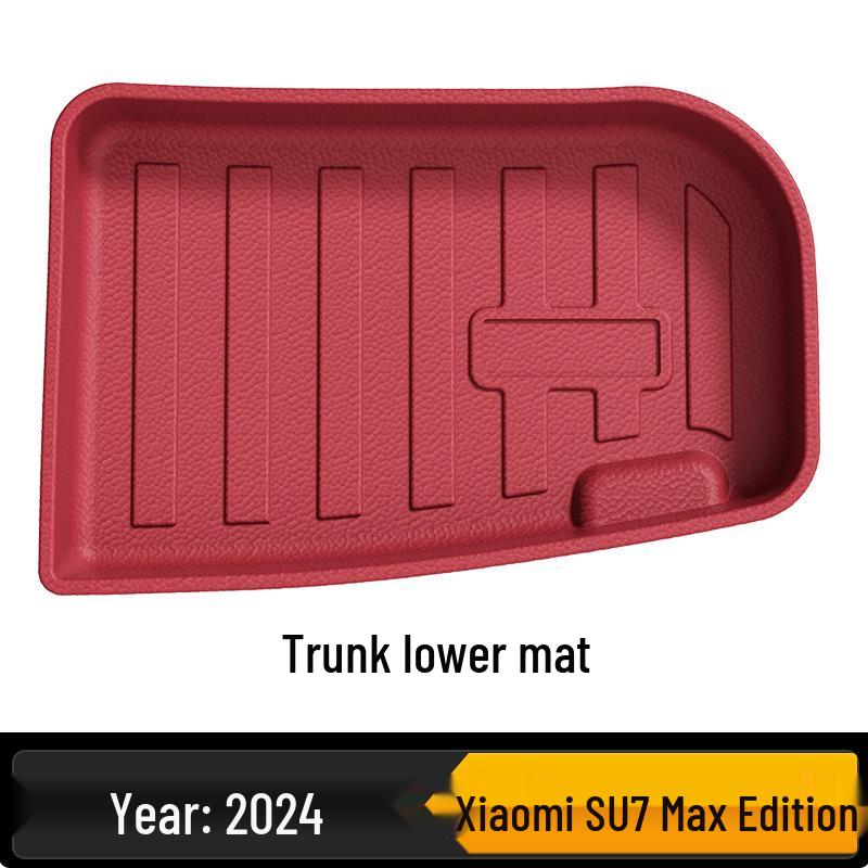 Eco-friendly, Odorless TPE Floor Mats for Xiaomi SU7: Original Car Color and Interior Match