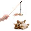 1pcs Funny Cat Toys Replaceable Feathers Funny Cat Toy Gift Set for Pet Interactive Exercise Training Toys for Cat Supplies