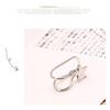 Korean Pearl and Diamond Star Ear Cuffs - U-Shaped Temperamental Stud Earrings