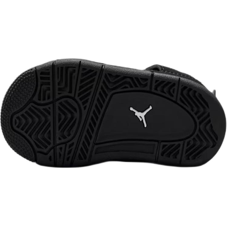 Air Jordan 4 Retro TD Black Cat 2025 Babysneaker Light-Graphit IB4387-010