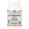 California Gold Nutrition, Trans-Resveratrol, Italian Source, 200 Mg, 60 Veggie Capsules