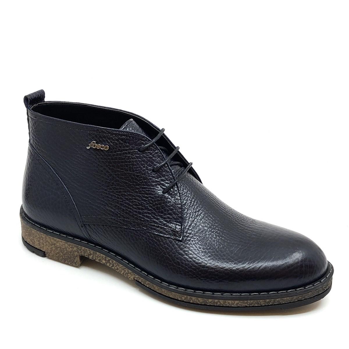 

Мужские повседневные ботинки чукка из натуральной кожи 42 темно-синий