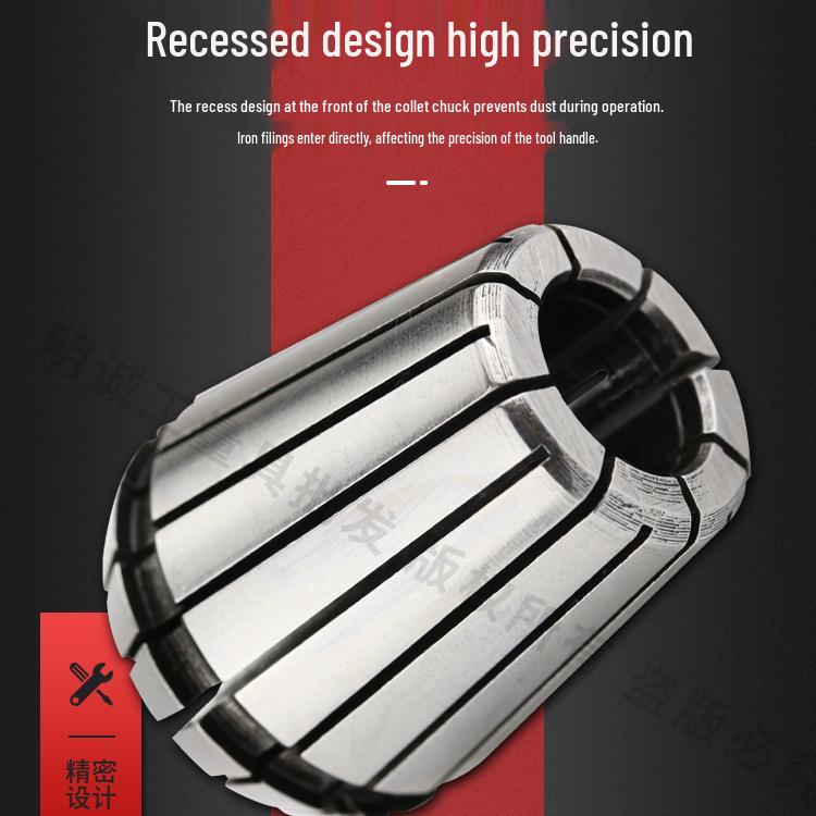 ER32 Quick-Change Spring Collet Holder for CNC Drill and Milling (ER11, ER20, ER25)