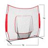 Portable Outdoor Baseball Training Set Baseball Practice Net Hitting & Pitching Softball Practice Net
