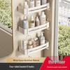 Gunmetal No-Drill Triangular Bathroom Shelf - Space Aluminum Corner Storage Basket