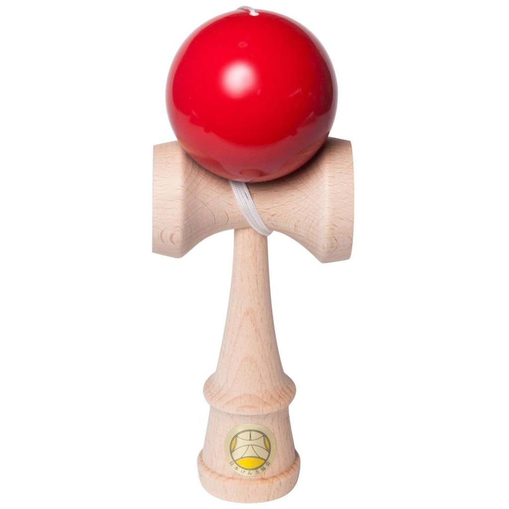 Yamagata Koubou Japan Kendama Association Certified New Competition Kendama Solid Made in Japan (Yamagata Koubou) "Ozora" Red, (OZORA KENDAMA)