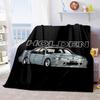 1PC Car Enthusiasts Dream Blanket Perfect All Seasons Soft Comfortable Sofa Office Travel Home Use Makes Great Gift
