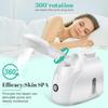 Face Steamer With 360 Rotatable Spray , Warm/Cold Mist Portable Facial Steamer For Face Spa Home Beauty Salon Moisturizing Aromatherapy Humidifier