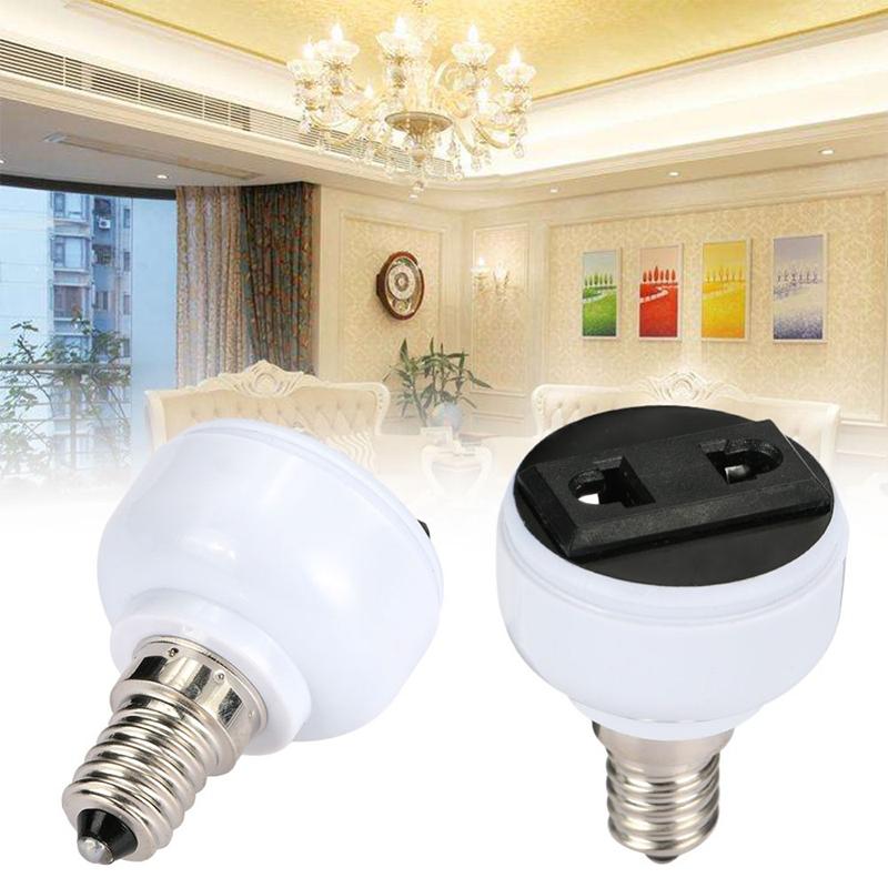 1Pc Universal E27 Abs Us/Eu/Au Plug Conector Suporte de Lâmpada Luminária Base de Lâmpada Adaptador de Parafuso Soquete de Lâmpada Portátil Branco