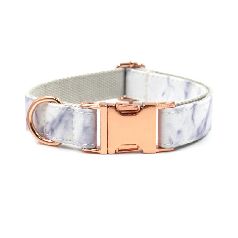 Cute Printed Pet Dog Collar Laser Engraved Dog Collar