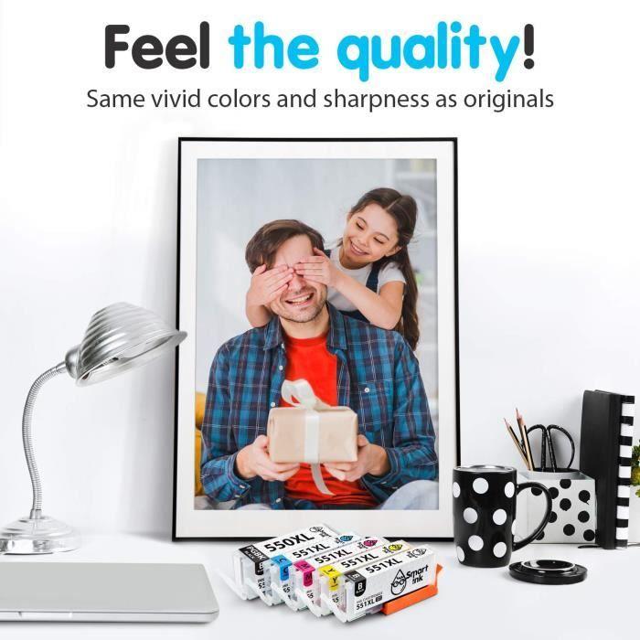 Smart Ink Compatible Ink Cartridges Replacement Ink Cartridge for Canon PGI 550 XL 550XL CLI 551 XL 551XL 5 82739
